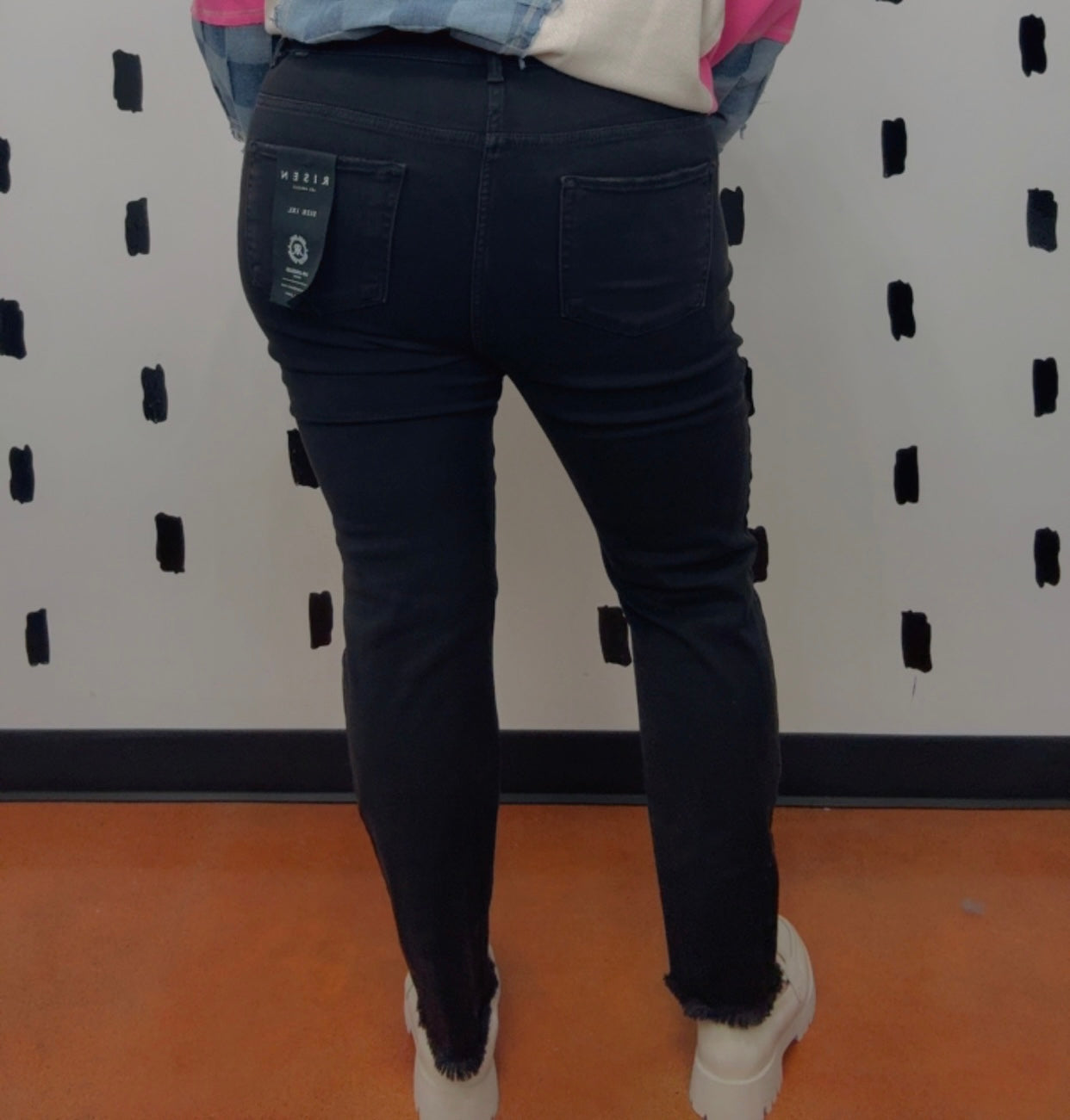 Tummy Control High Rise Black Skinny Jean