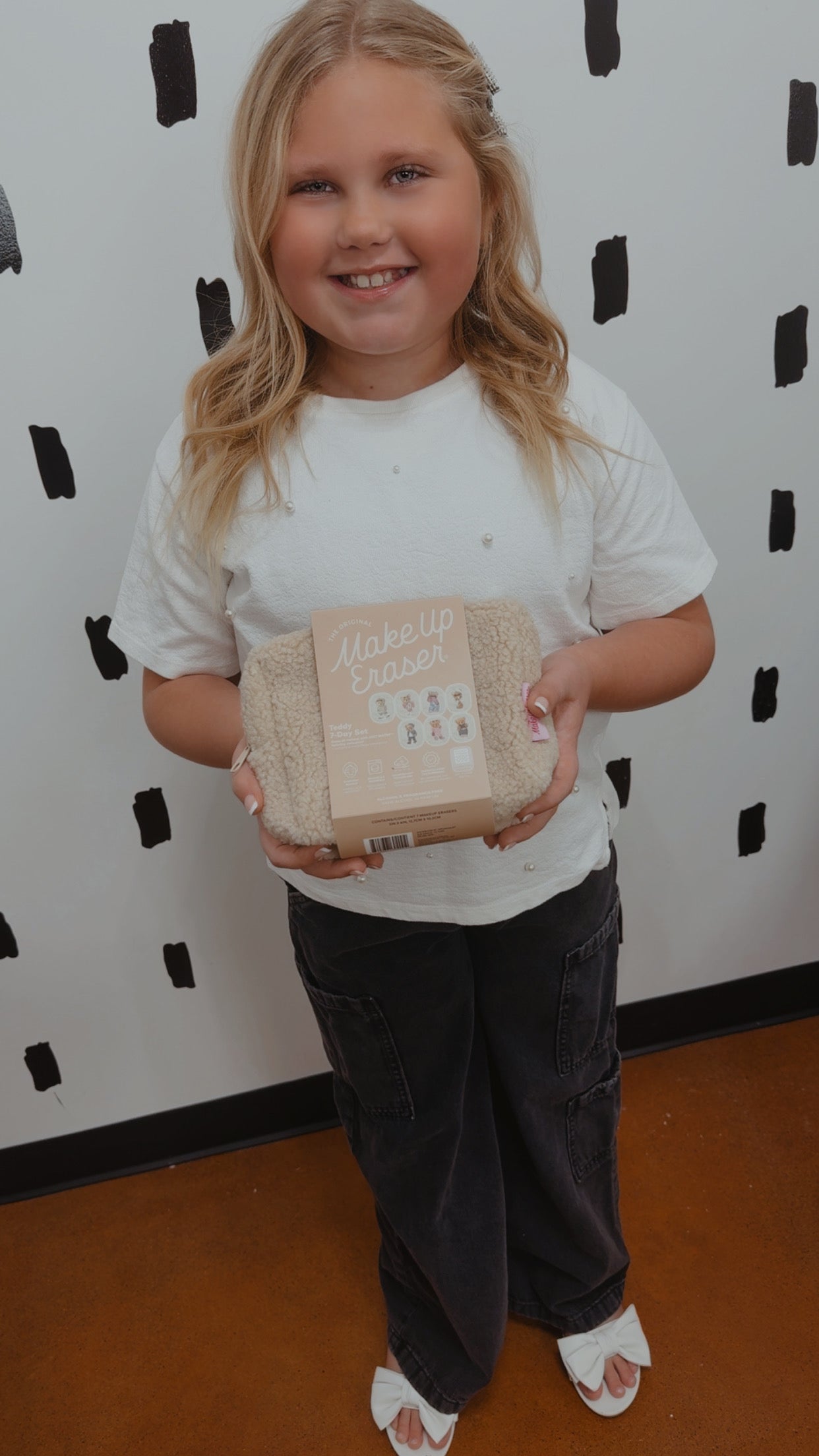 Teddy Bear Makeup Eraser 7 Day Set