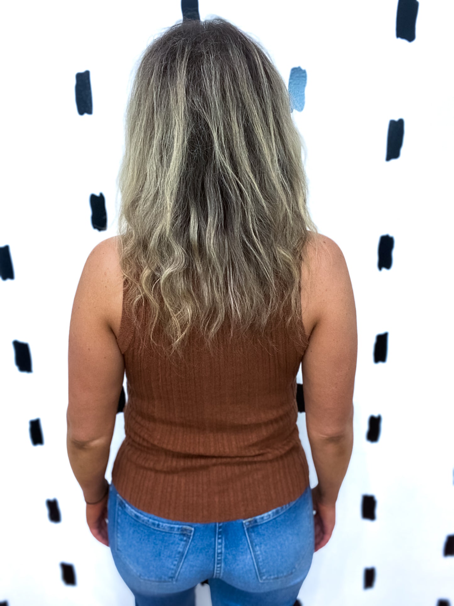 Sleeveless Knit Top