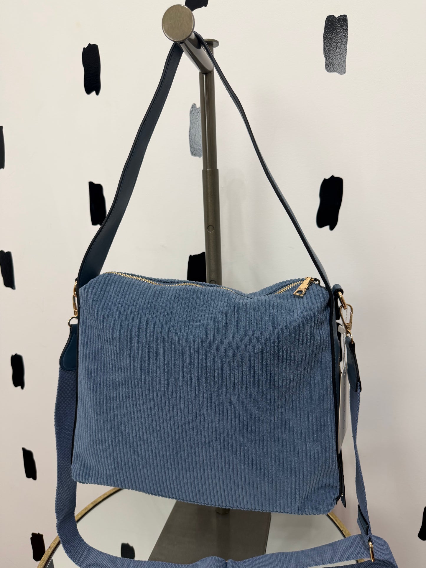 Denim Slouchy Hobo Bag
