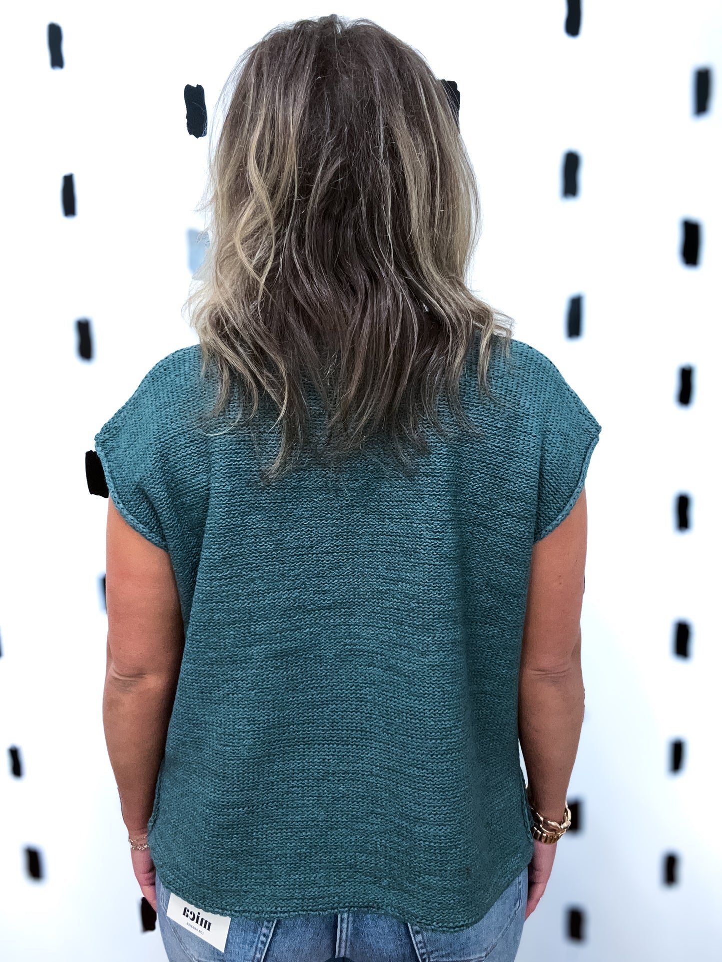 Ash Jade Crew Neck Sweater Vest