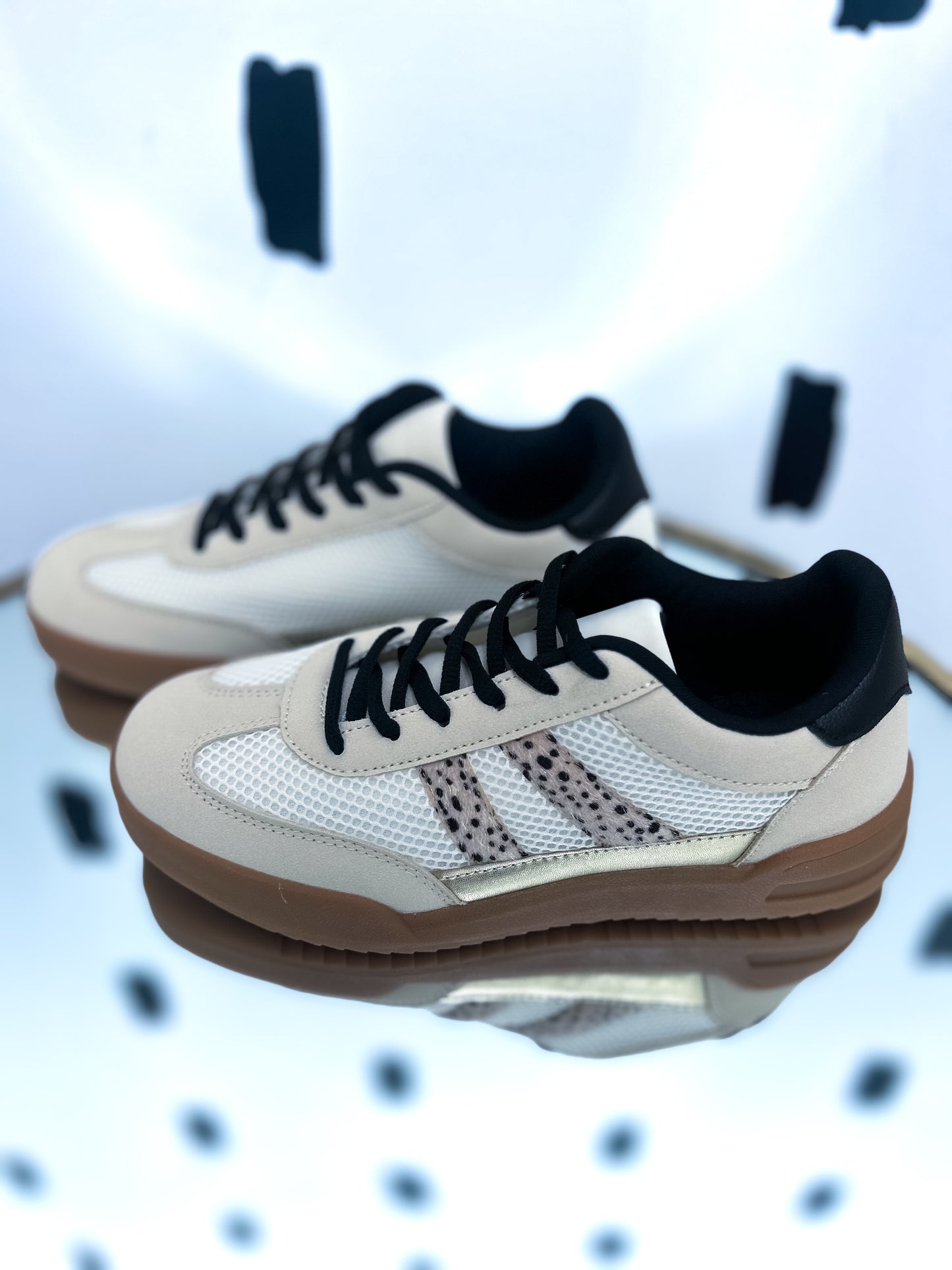 Cheetah Stripe Sneakers
