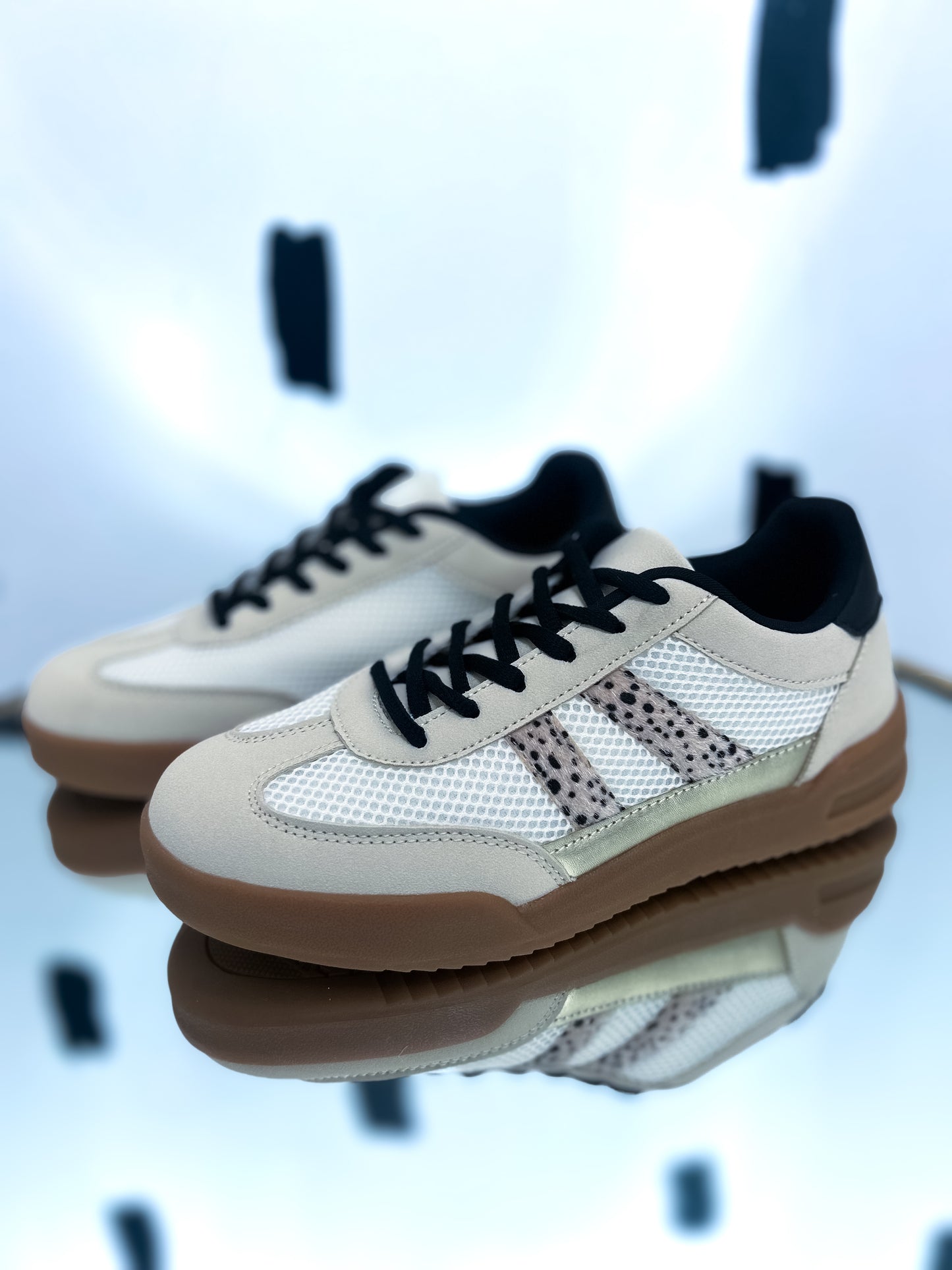 Cheetah Stripe Sneakers