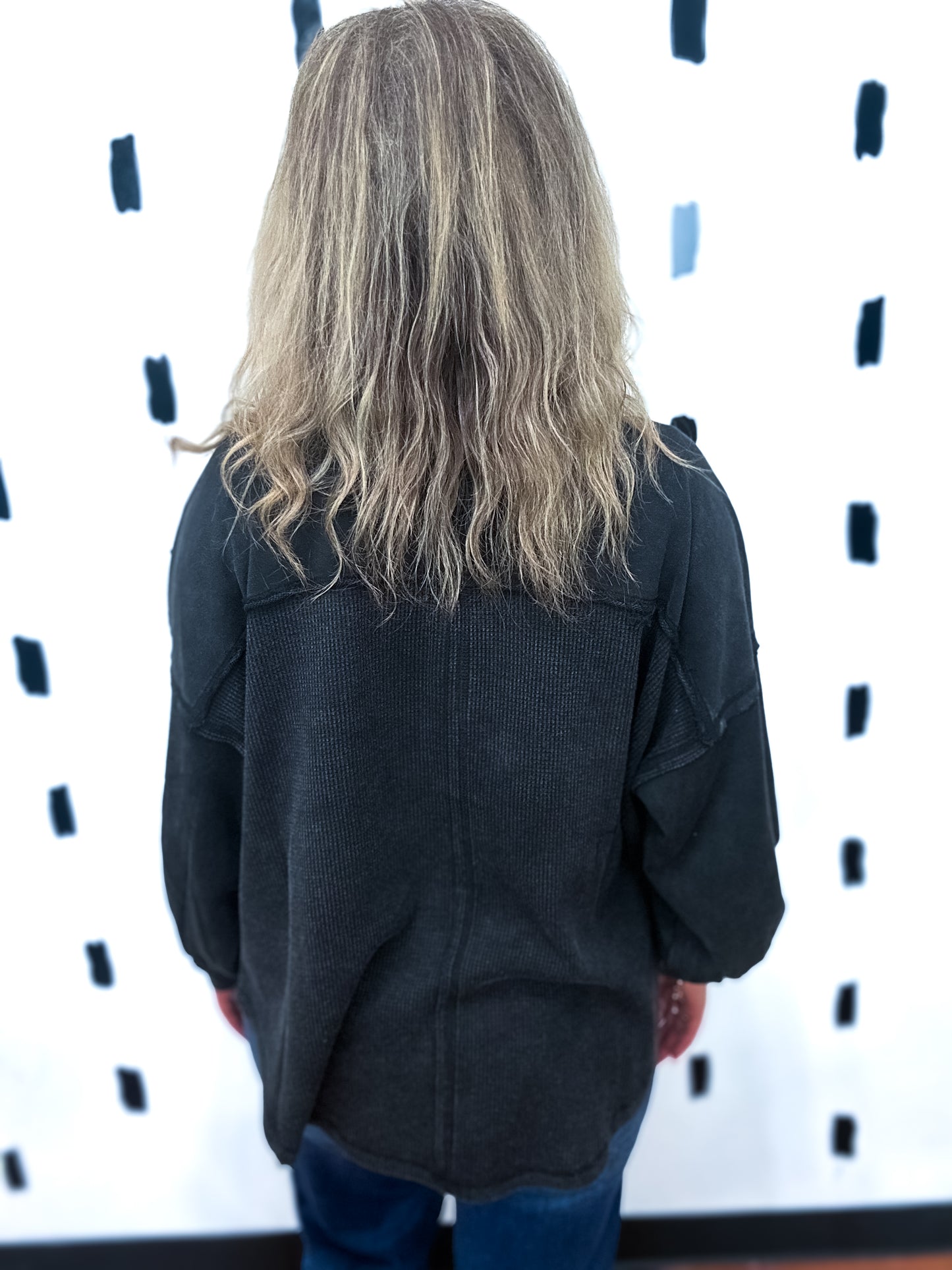Black Washed Judie Jacket