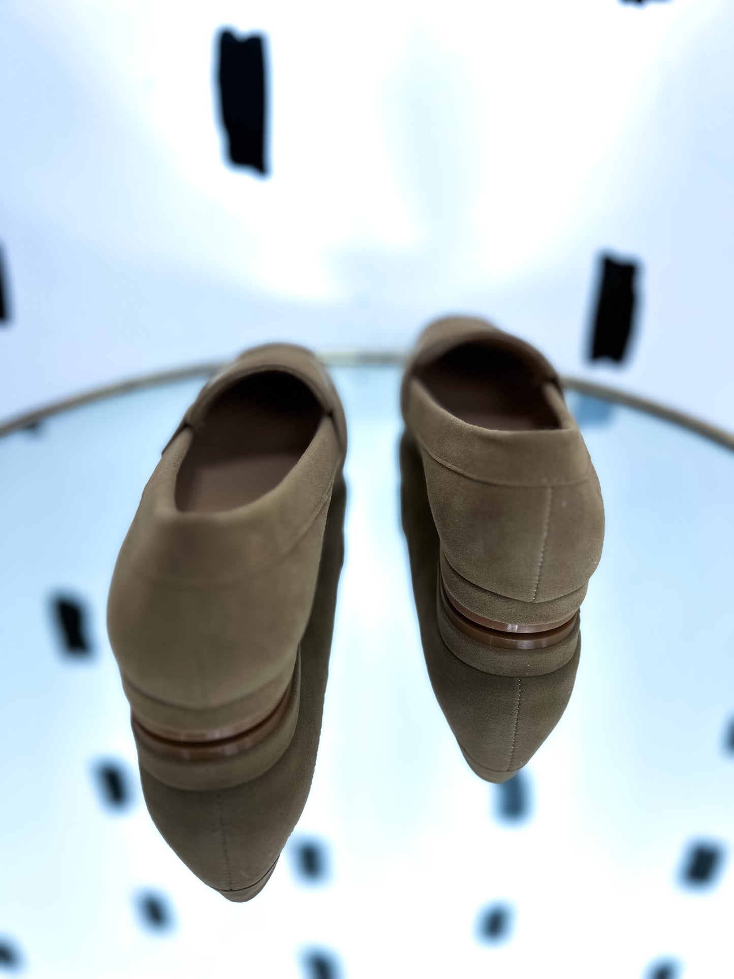 Suede Loafers