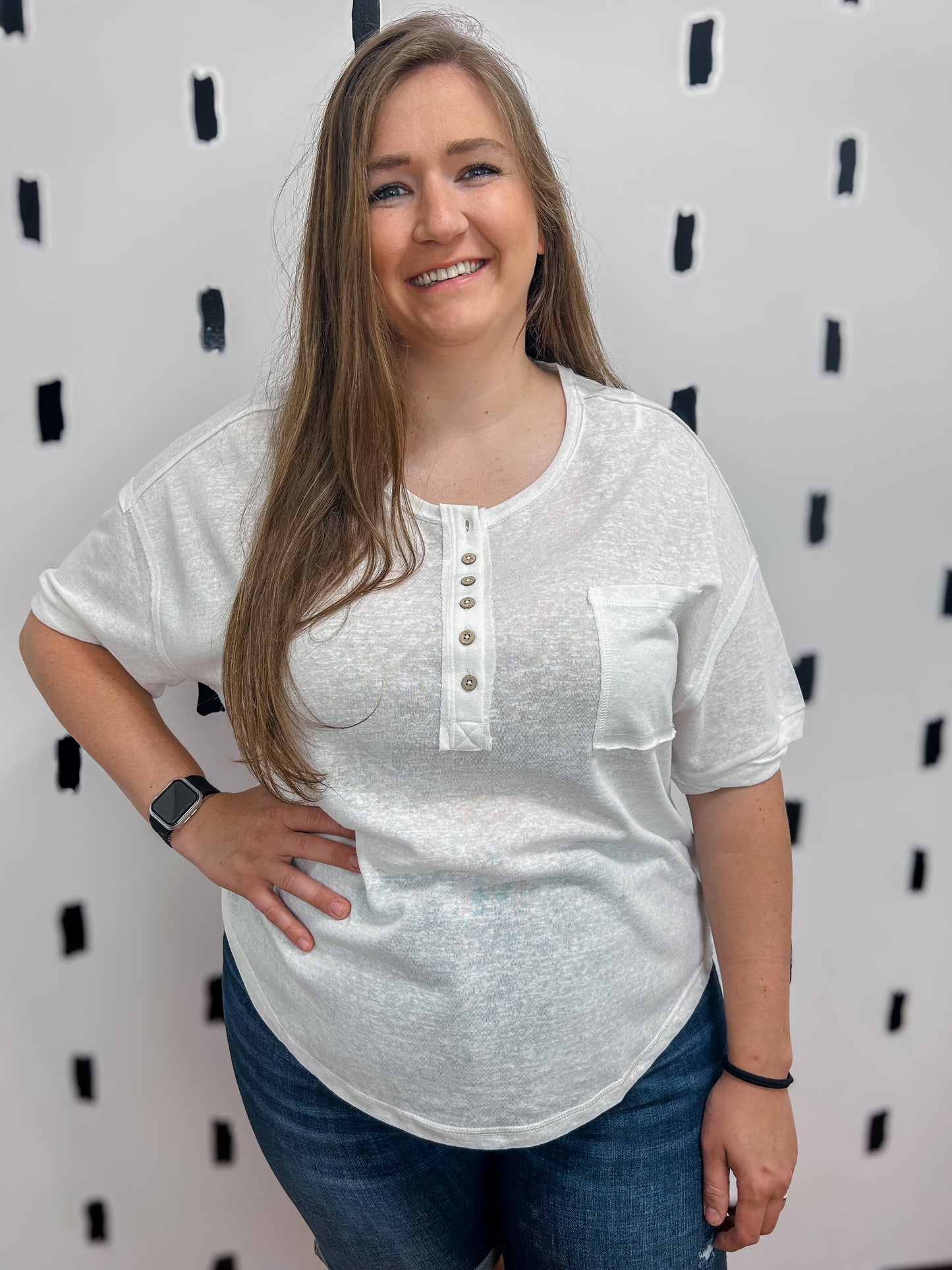 Twisted Sleeve Top