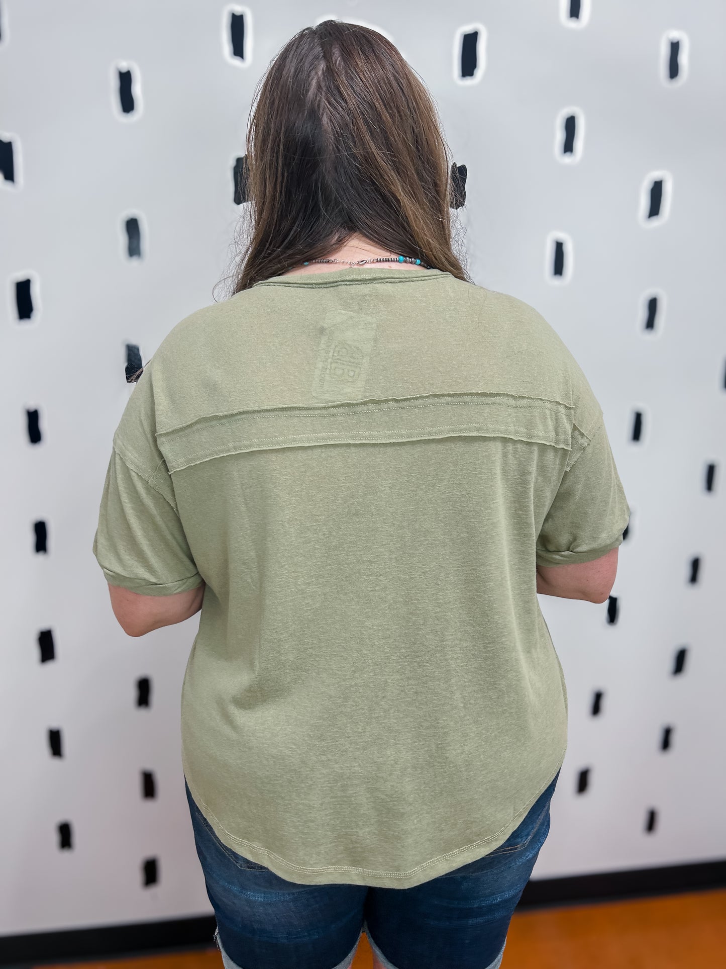 Twisted Sleeve Top