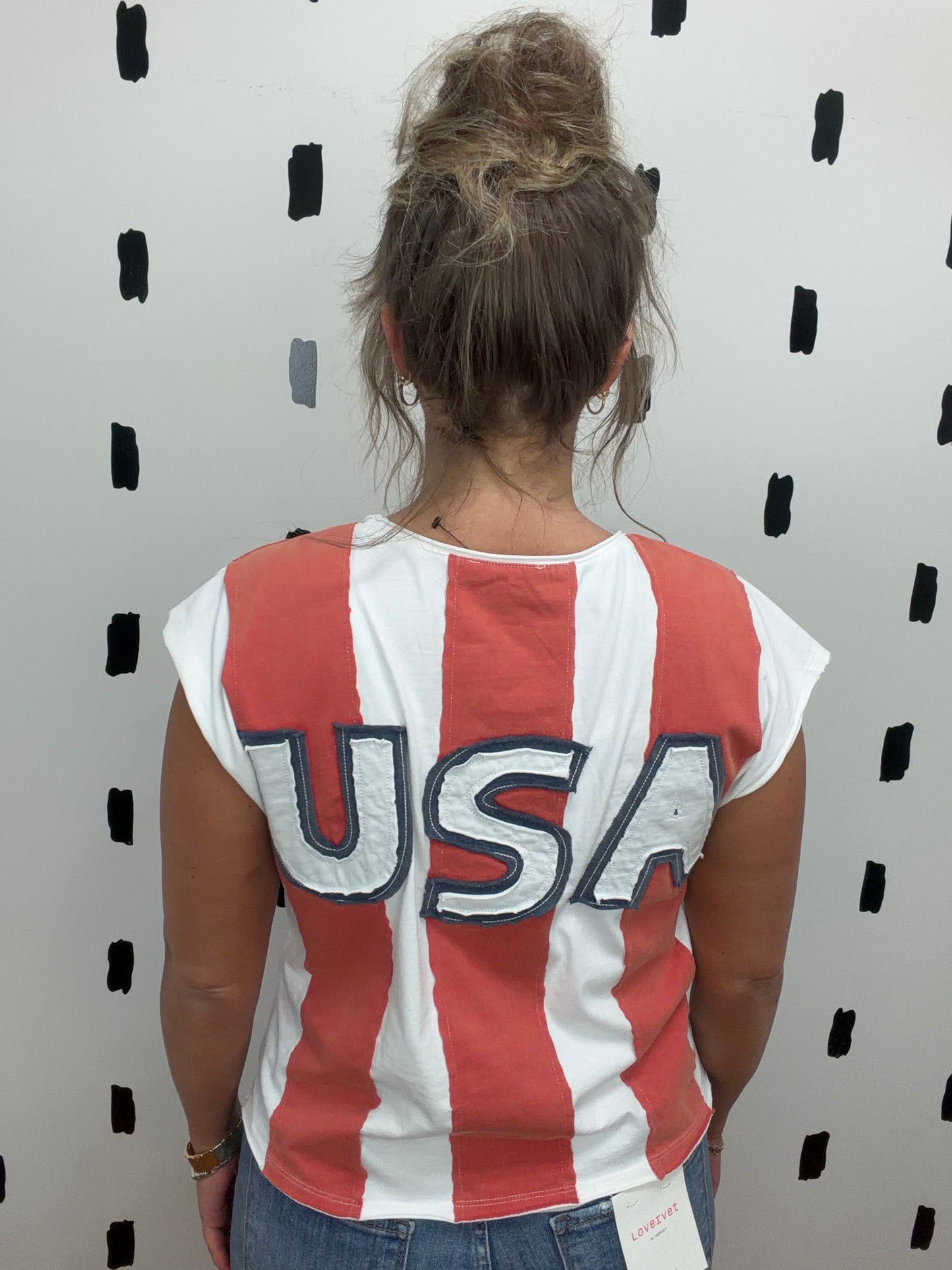 American Stars & Stripes Top