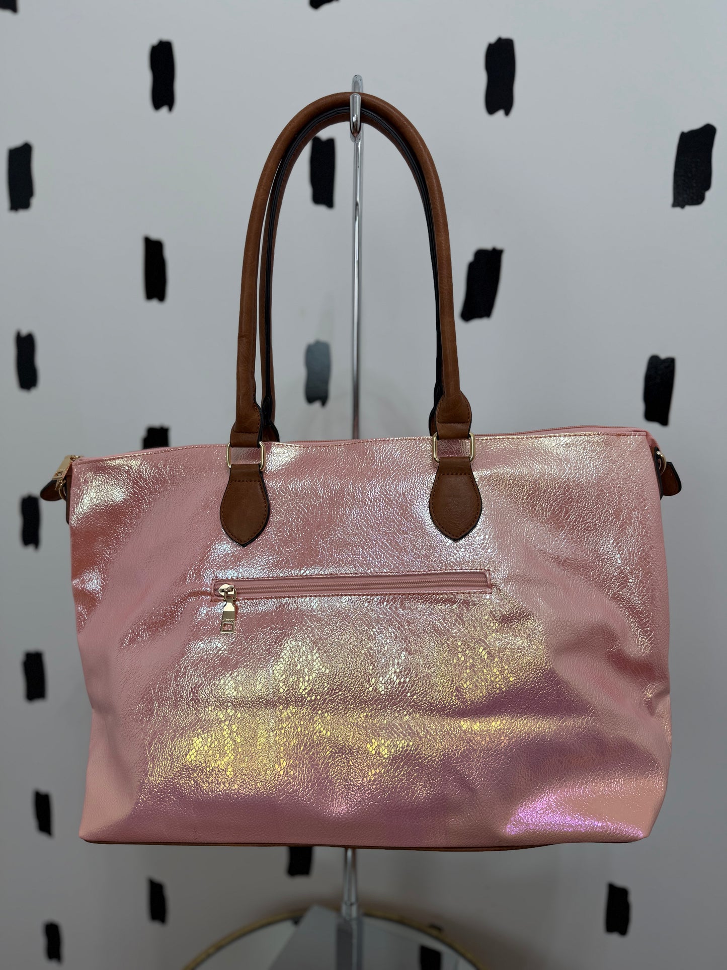 Pink Shimmer Weekender Bag