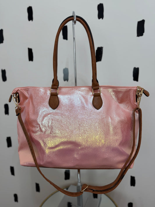 Pink Shimmer Weekender Bag