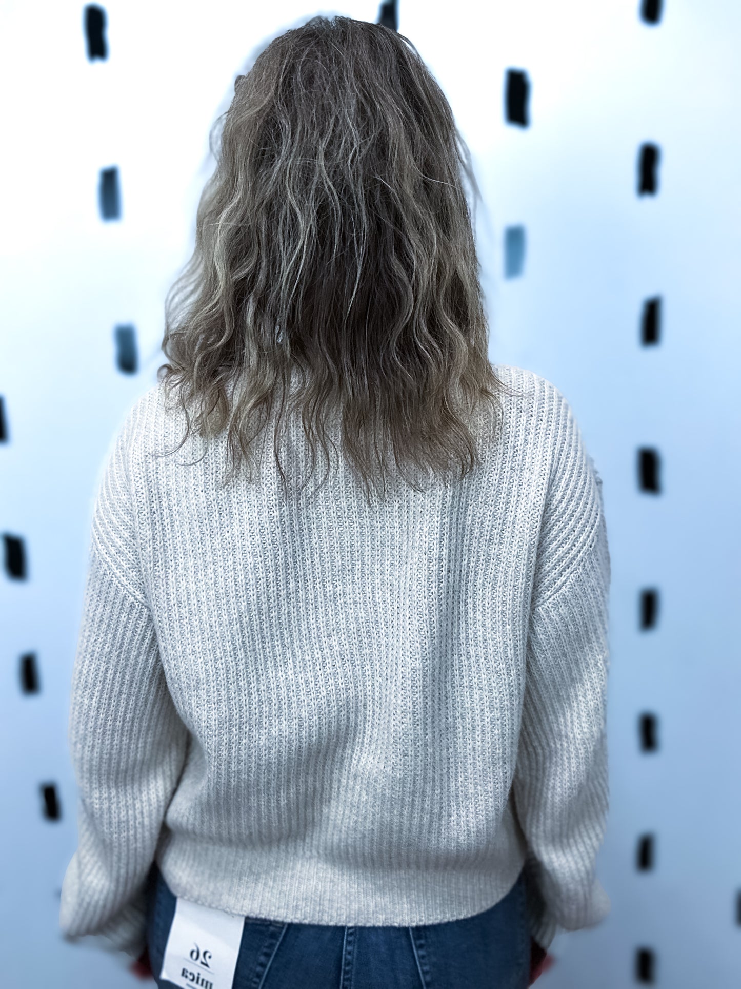 Ribbed Knit Sweater