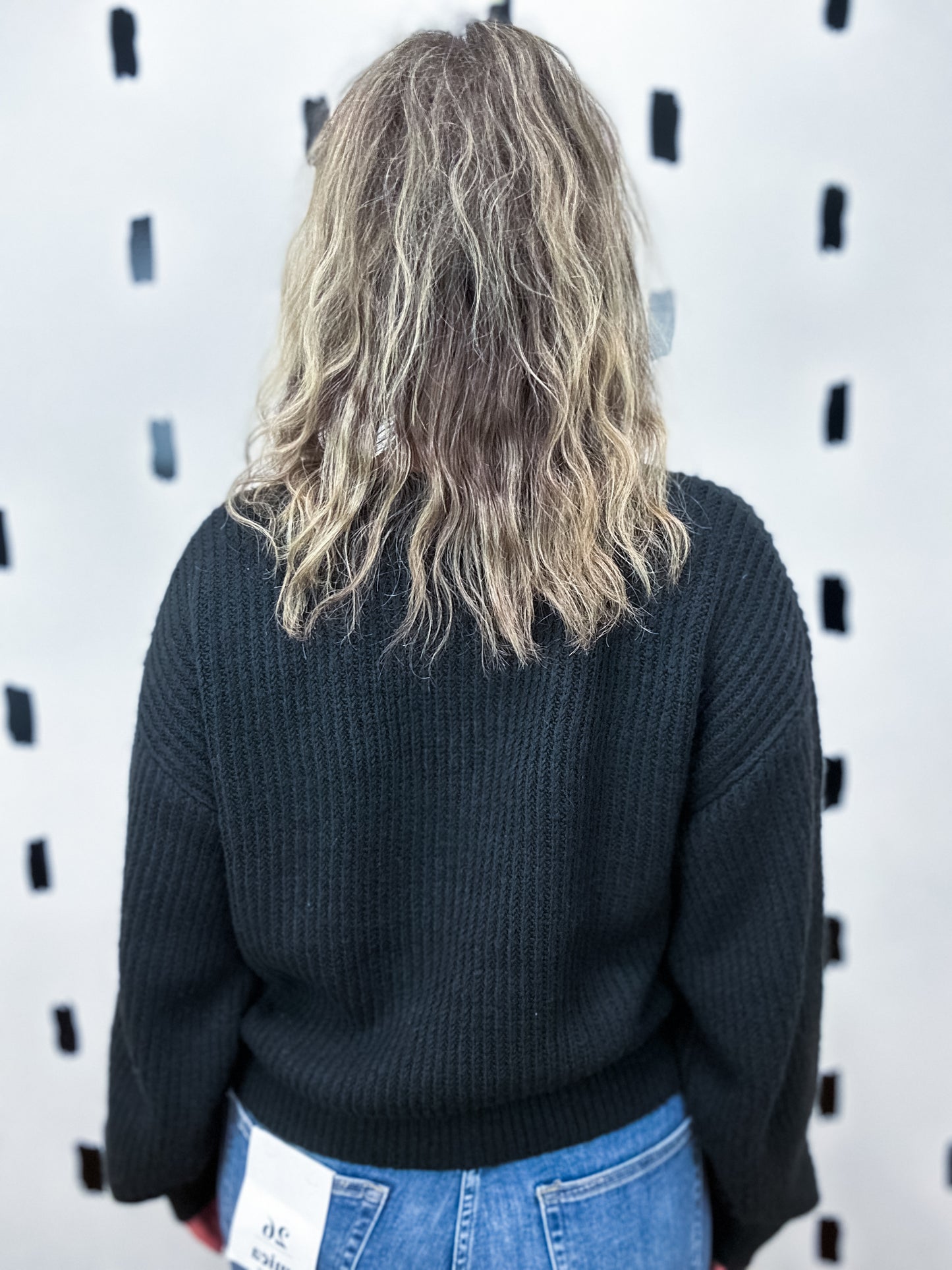 Ribbed Knit Sweater