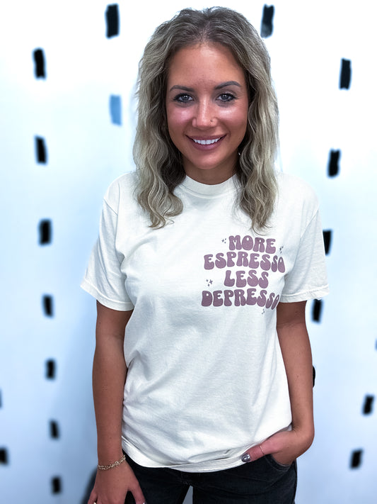 Ivory Espresso Depresso GraphicTee
