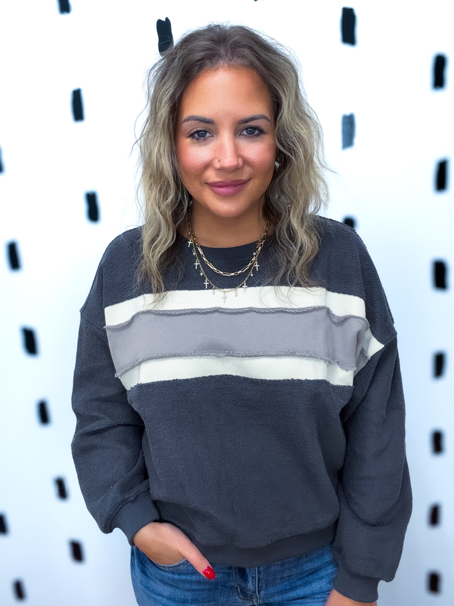 Grey Winnie Sweatshirt