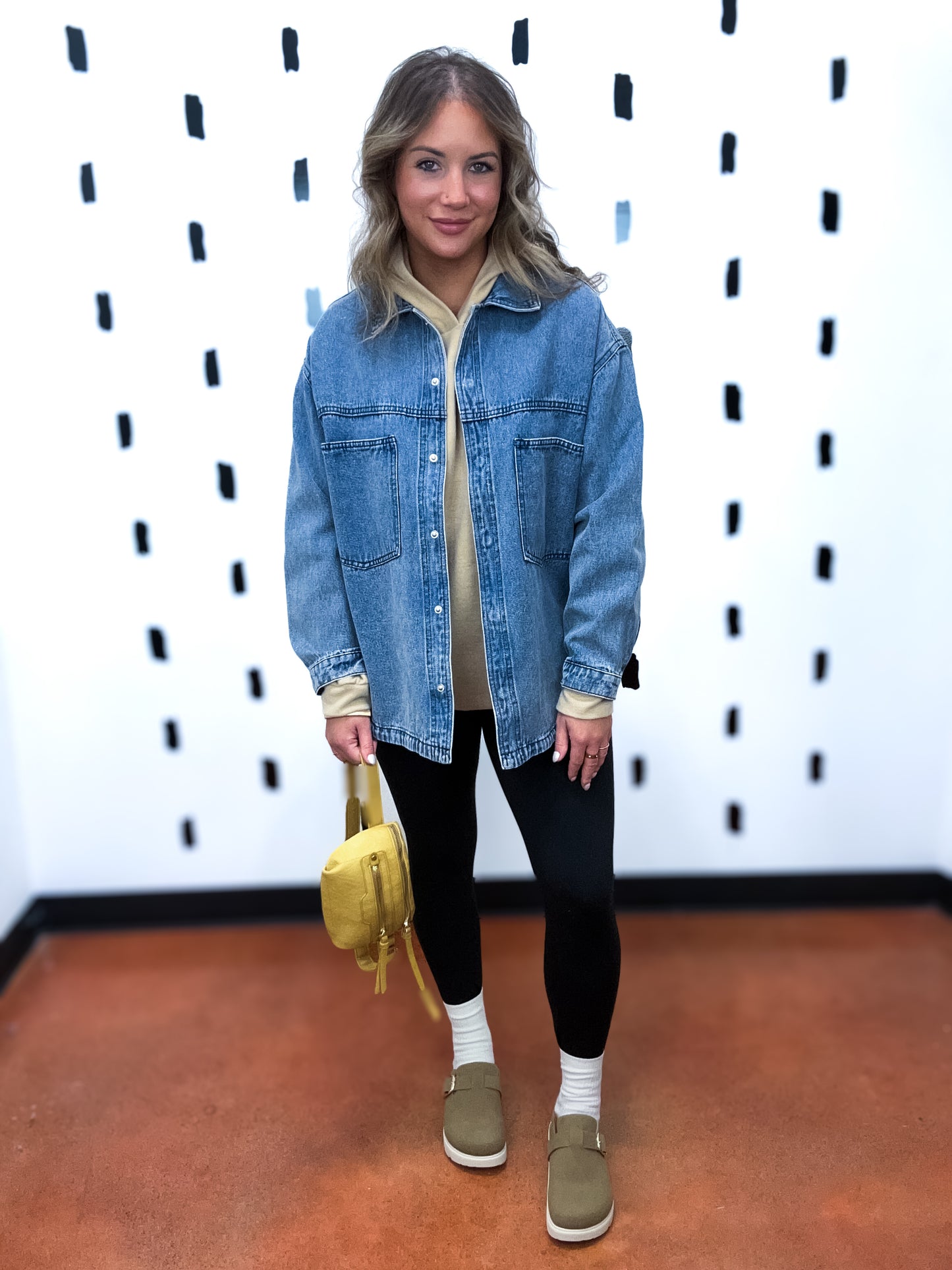 Taupe Drop Shoulder Relax Hoodie