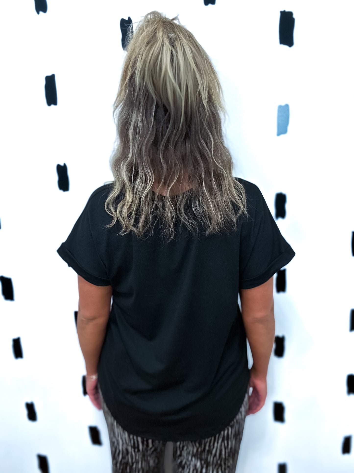 Short Sleeve Knit Top