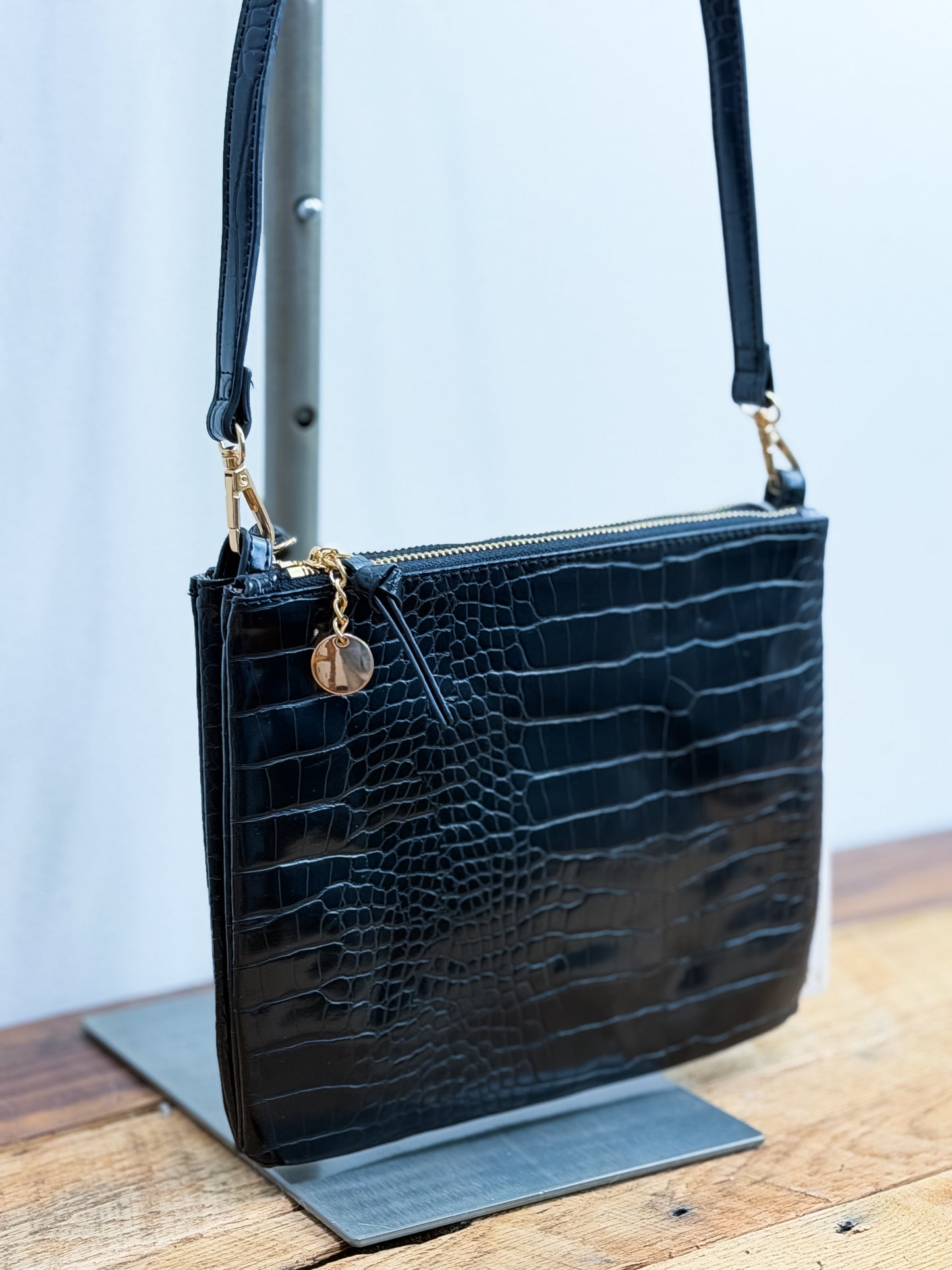 Black Judy Crossbody Bag