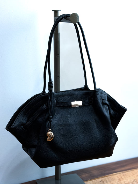 Black Monroe Satchel