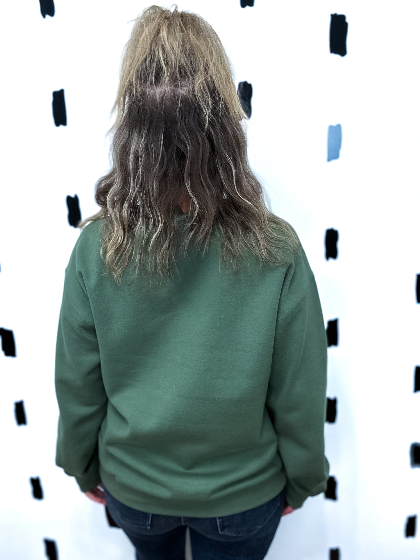 Green Jesus Is The Reason Graphic Sweatshirt