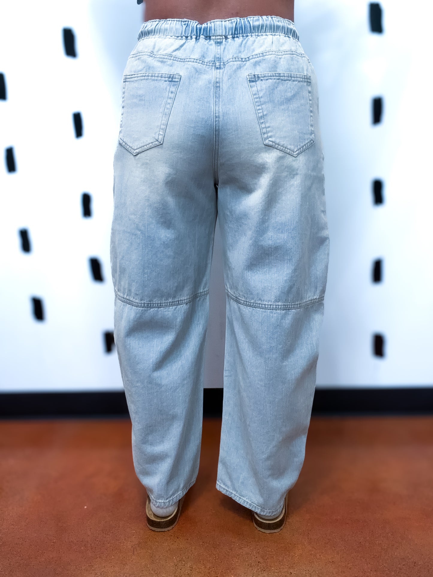 Lt.Denim Light Weight Pants