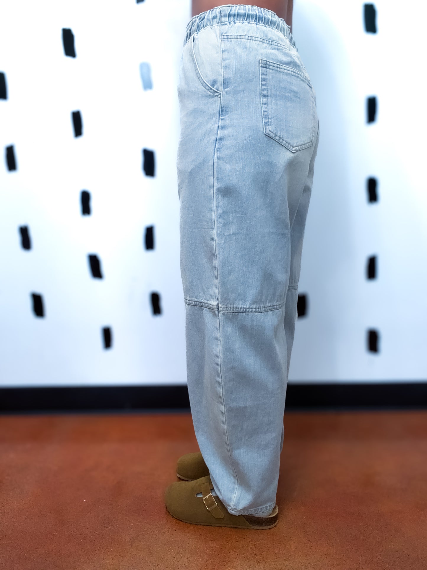 Lt.Denim Light Weight Pants