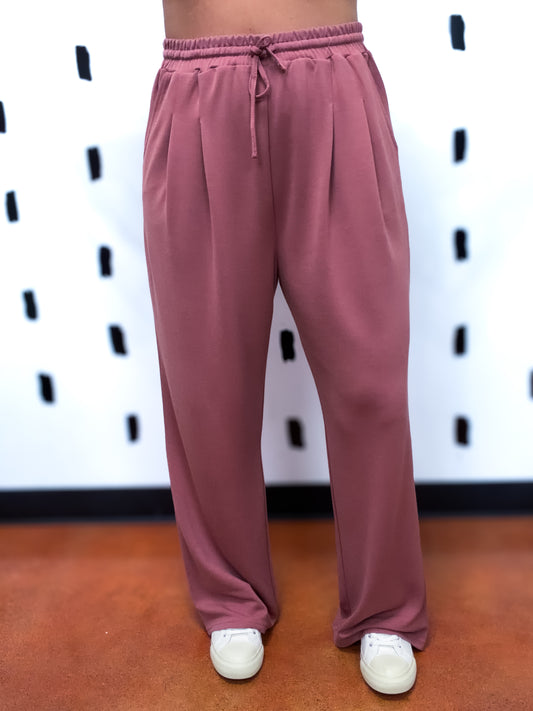 Brick Comfy Wide Leg Pants