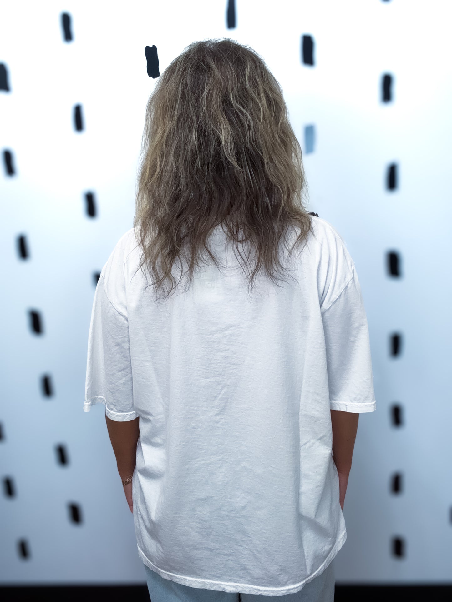 White Motherhood Graphic Tee