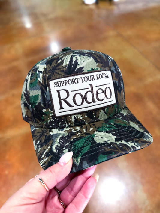 Support Your Local Rodeo Trucker Hat