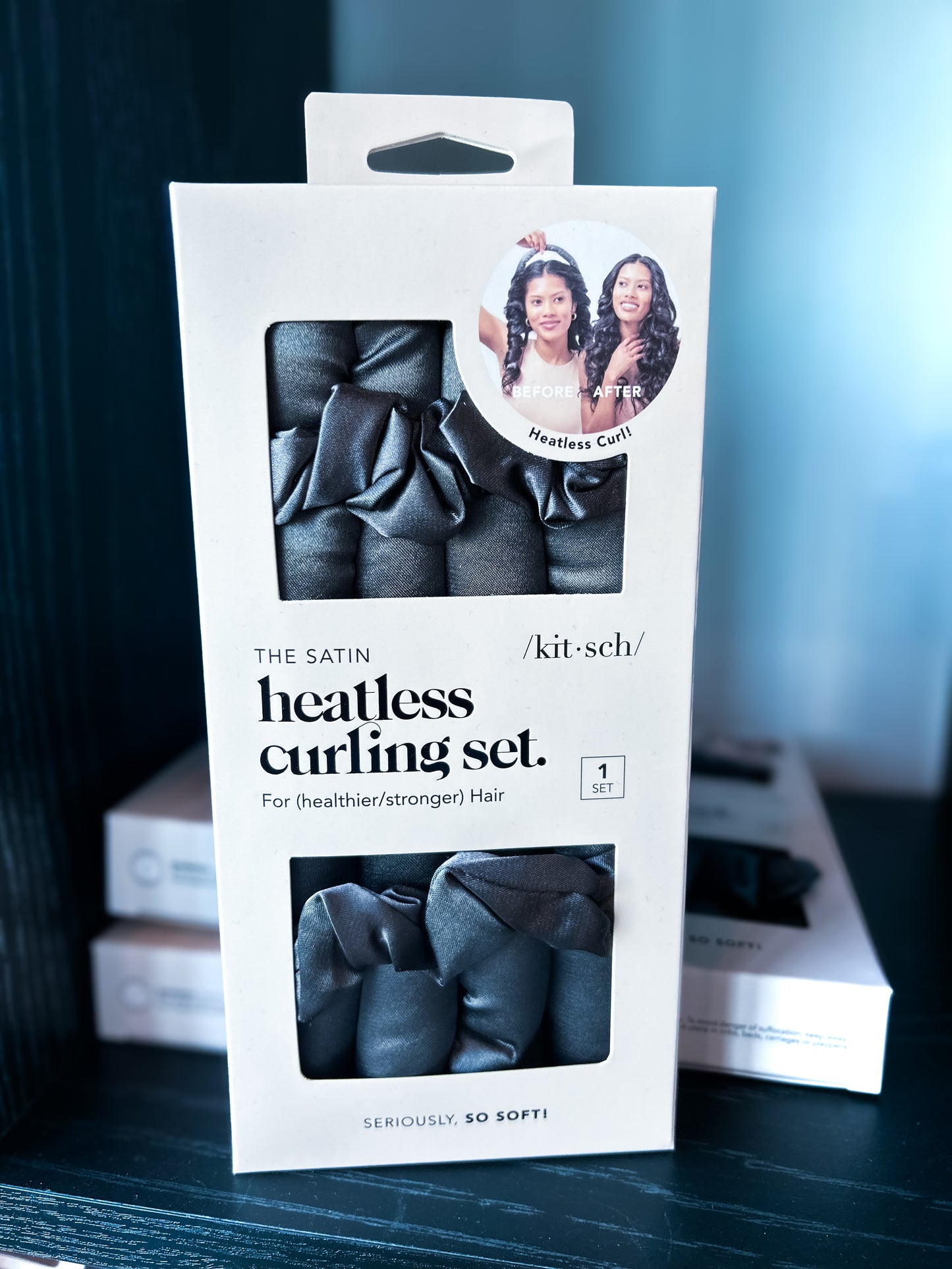 Satin Heatless Curling Set