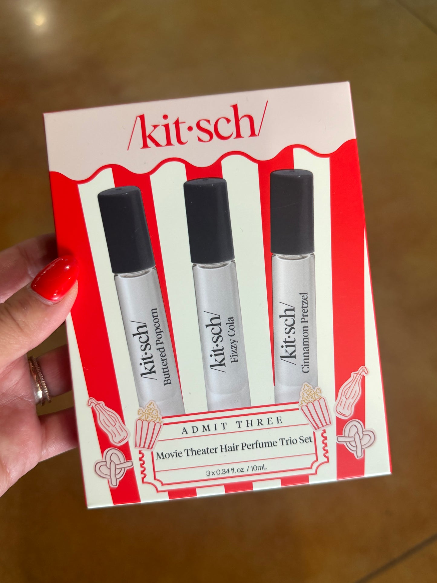 Movie Theatre Hair Perfume Trio Set