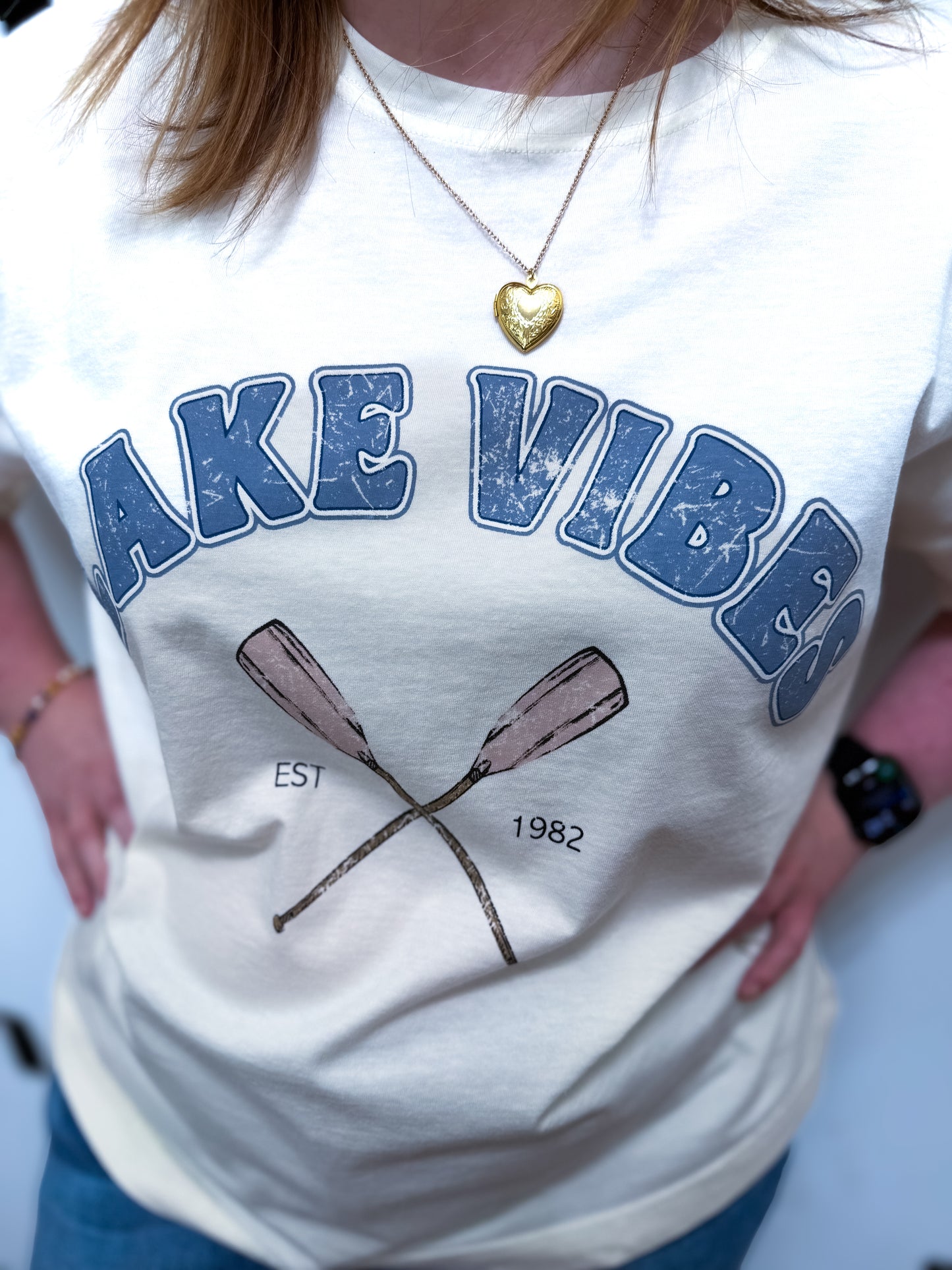 Ivory Lake Vibes Graphic Tee