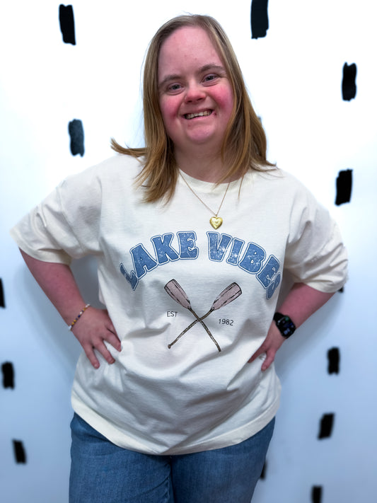 Ivory Lake Vibes Graphic Tee