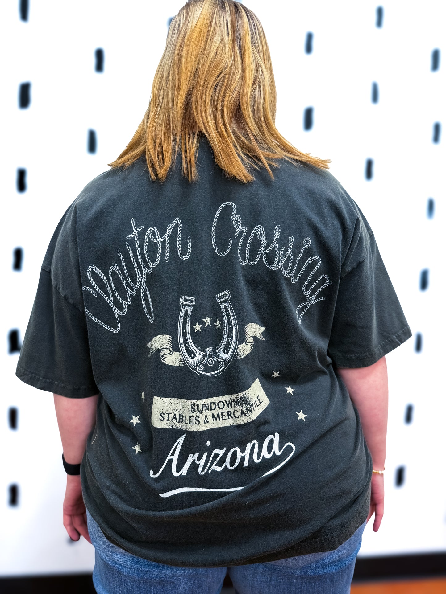 Charcoal Western Arizona Graphic Tee