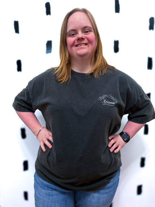 Charcoal Western Arizona Graphic Tee