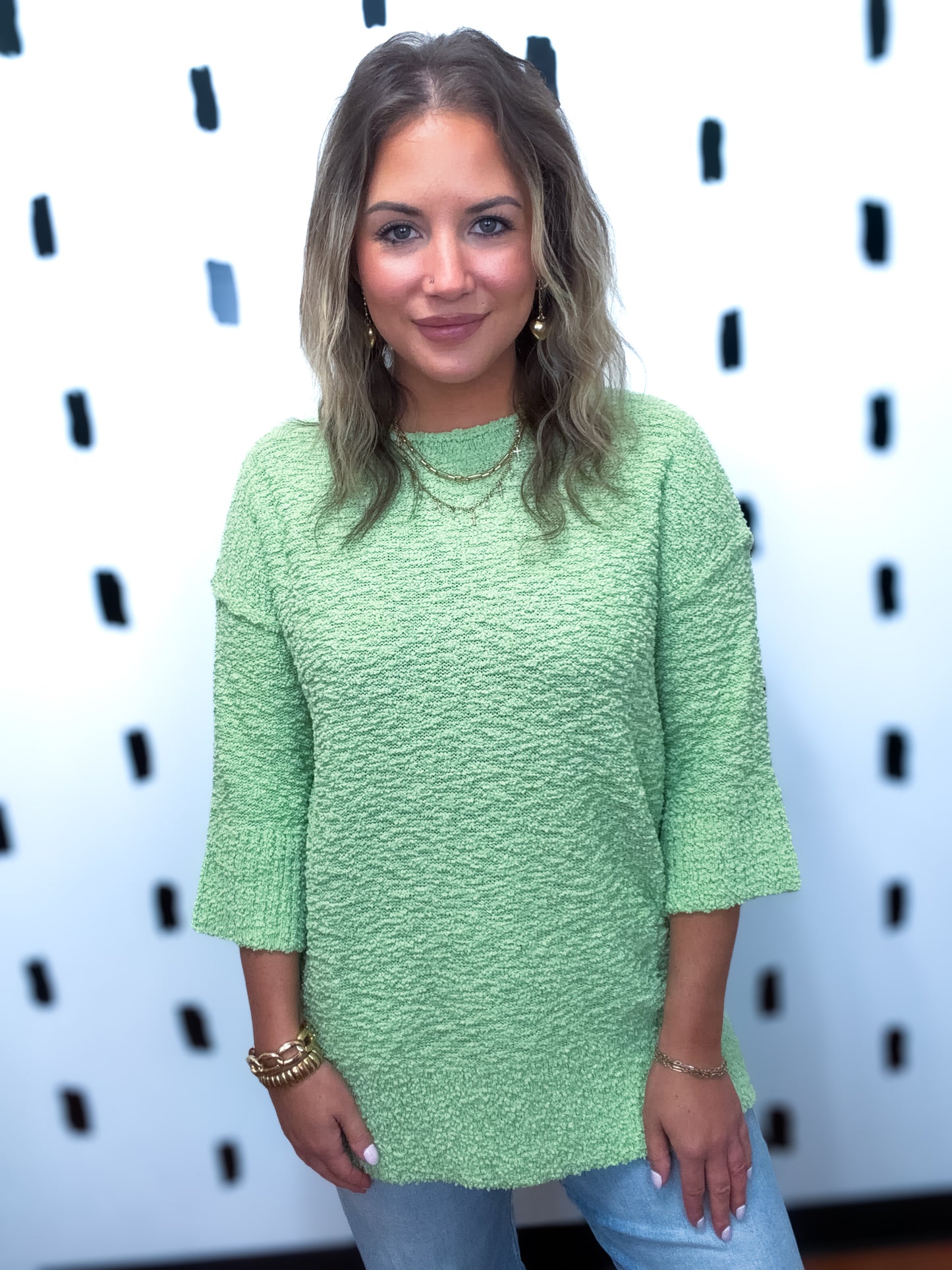 Jade Short Sleeve Sweater