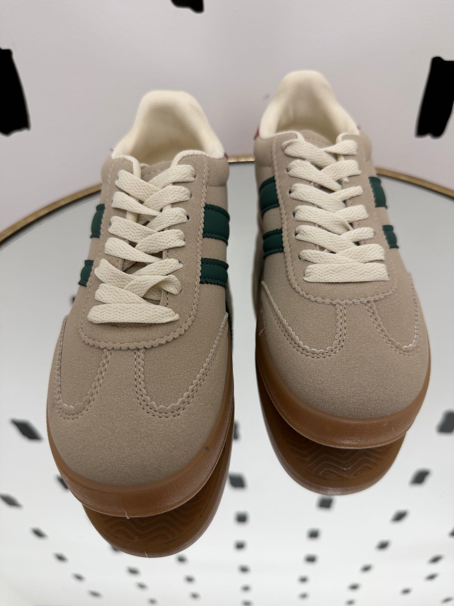 Khaki/Green Sneakers