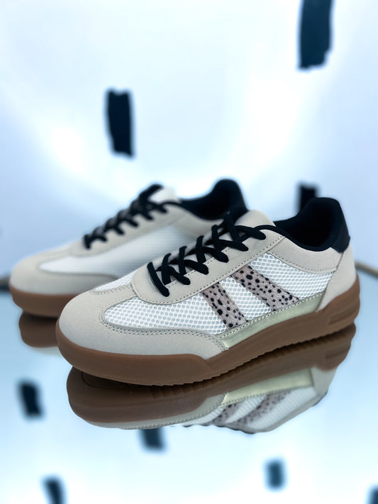 Cheetah Stripe Sneakers