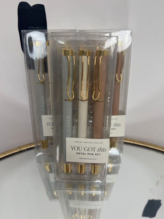 You Got This Pen Set