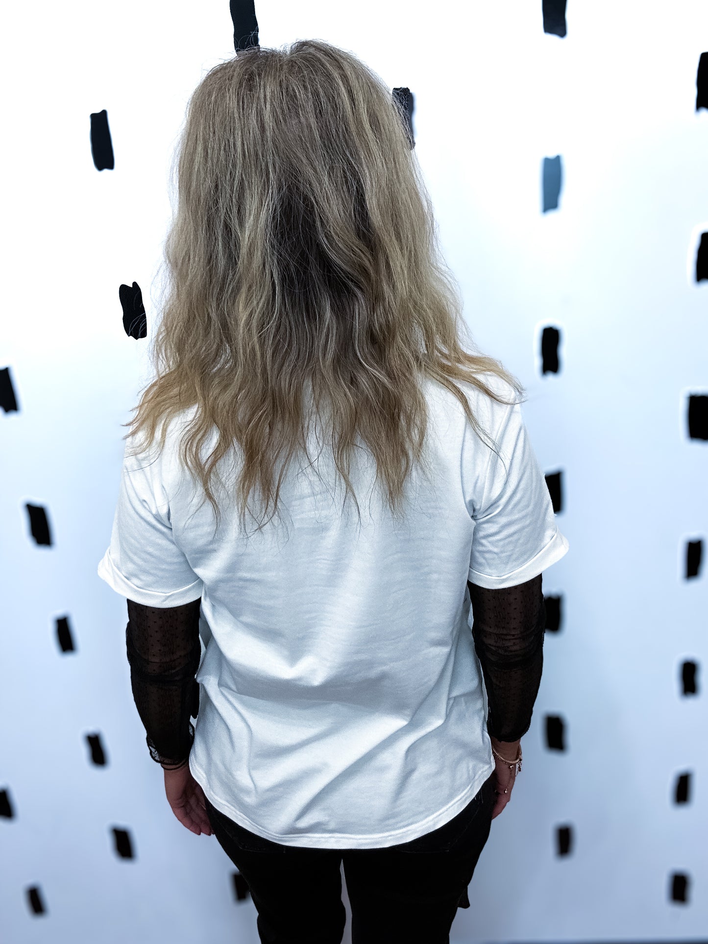 White Love Graphic Tee