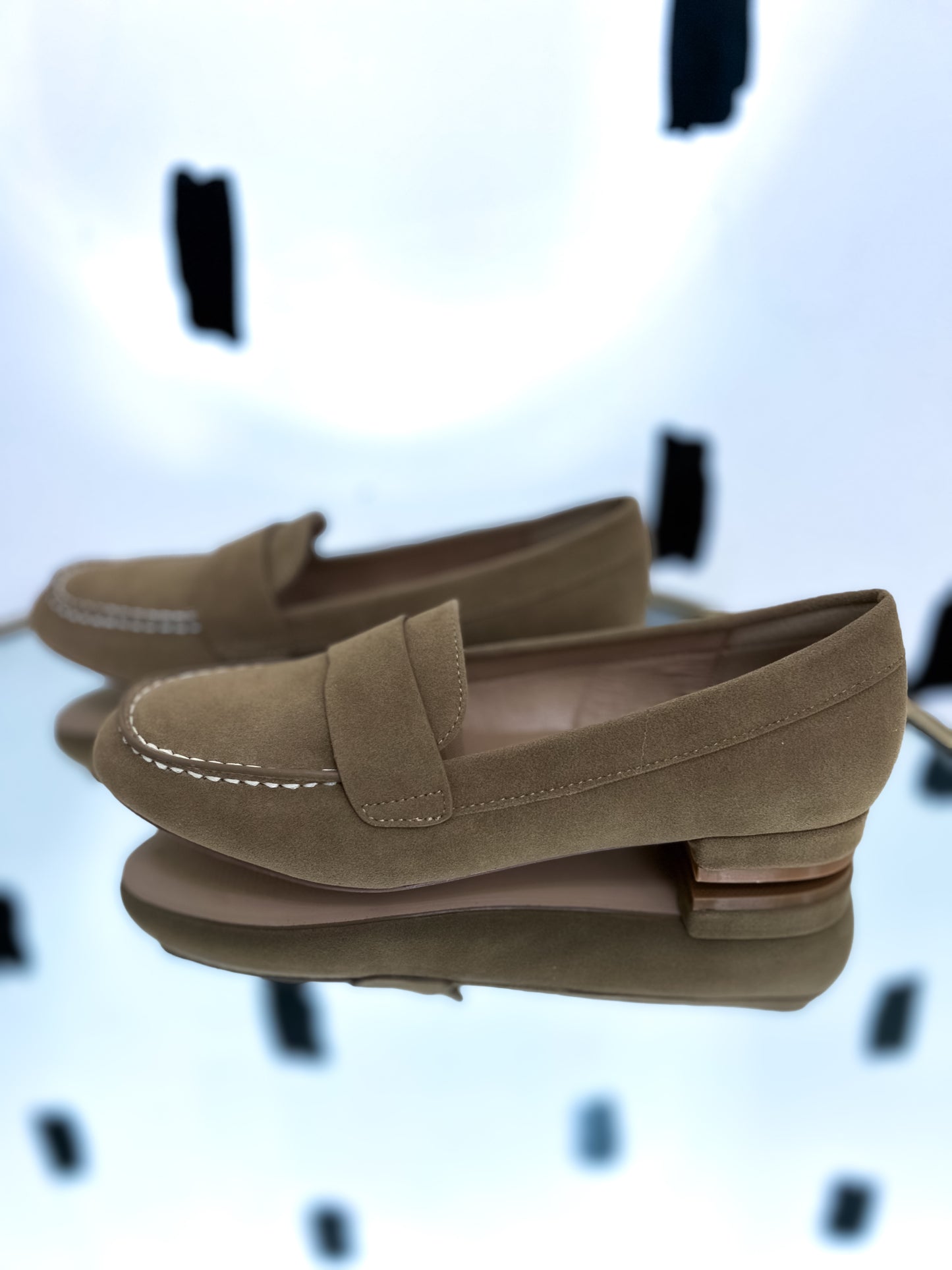 Suede Loafers