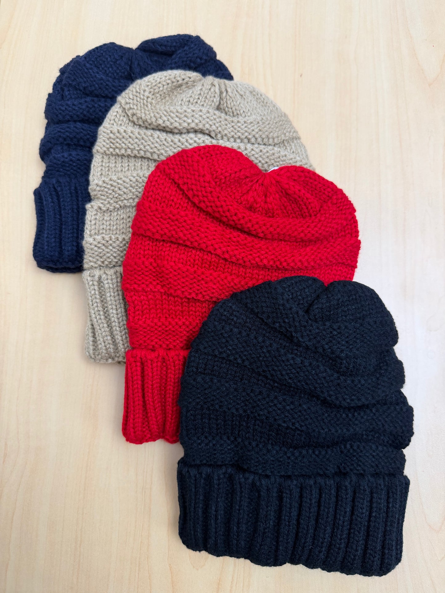 Classic Crochet Knit Beanie