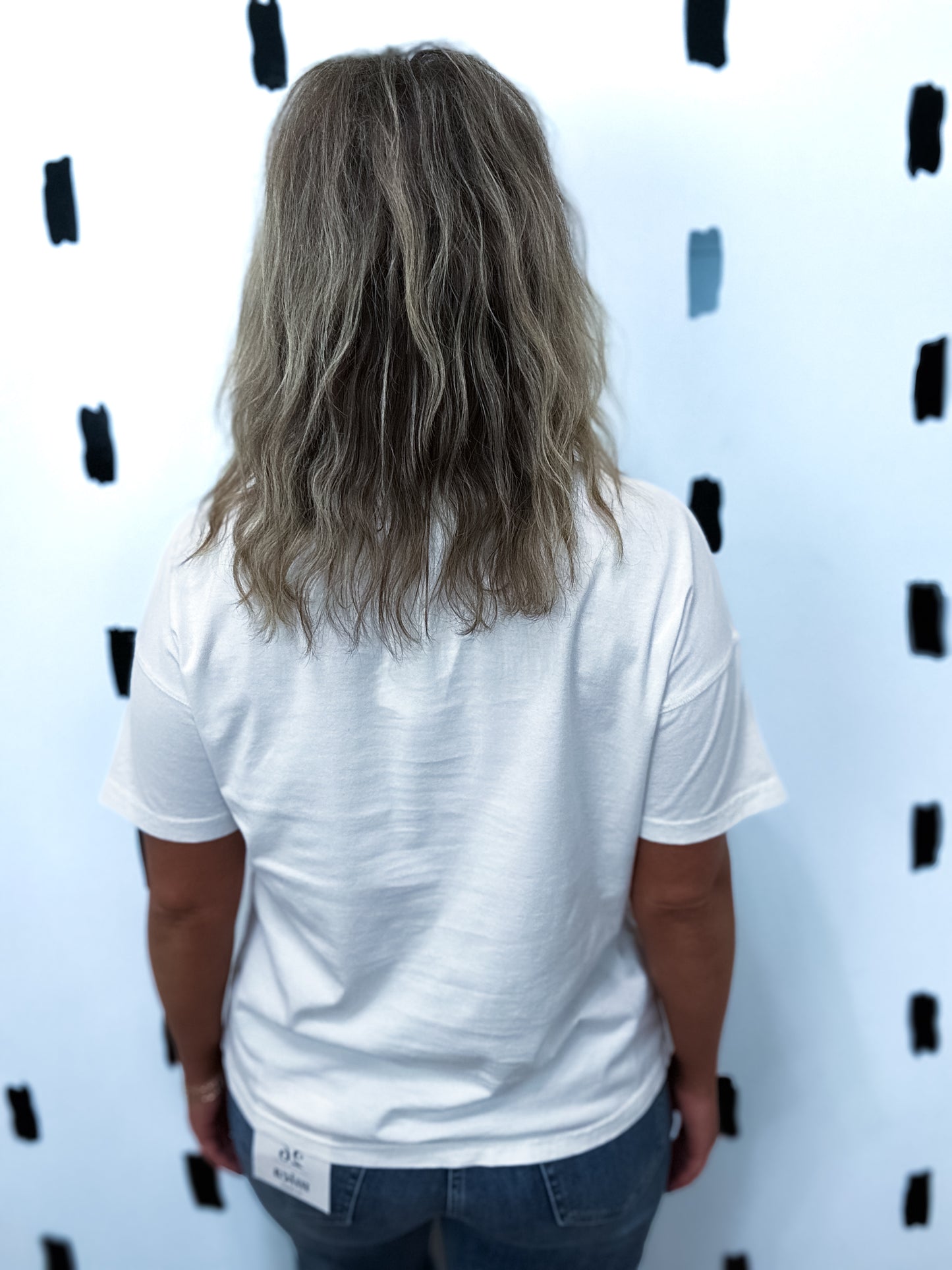 White Good Vibes Graphic Tee
