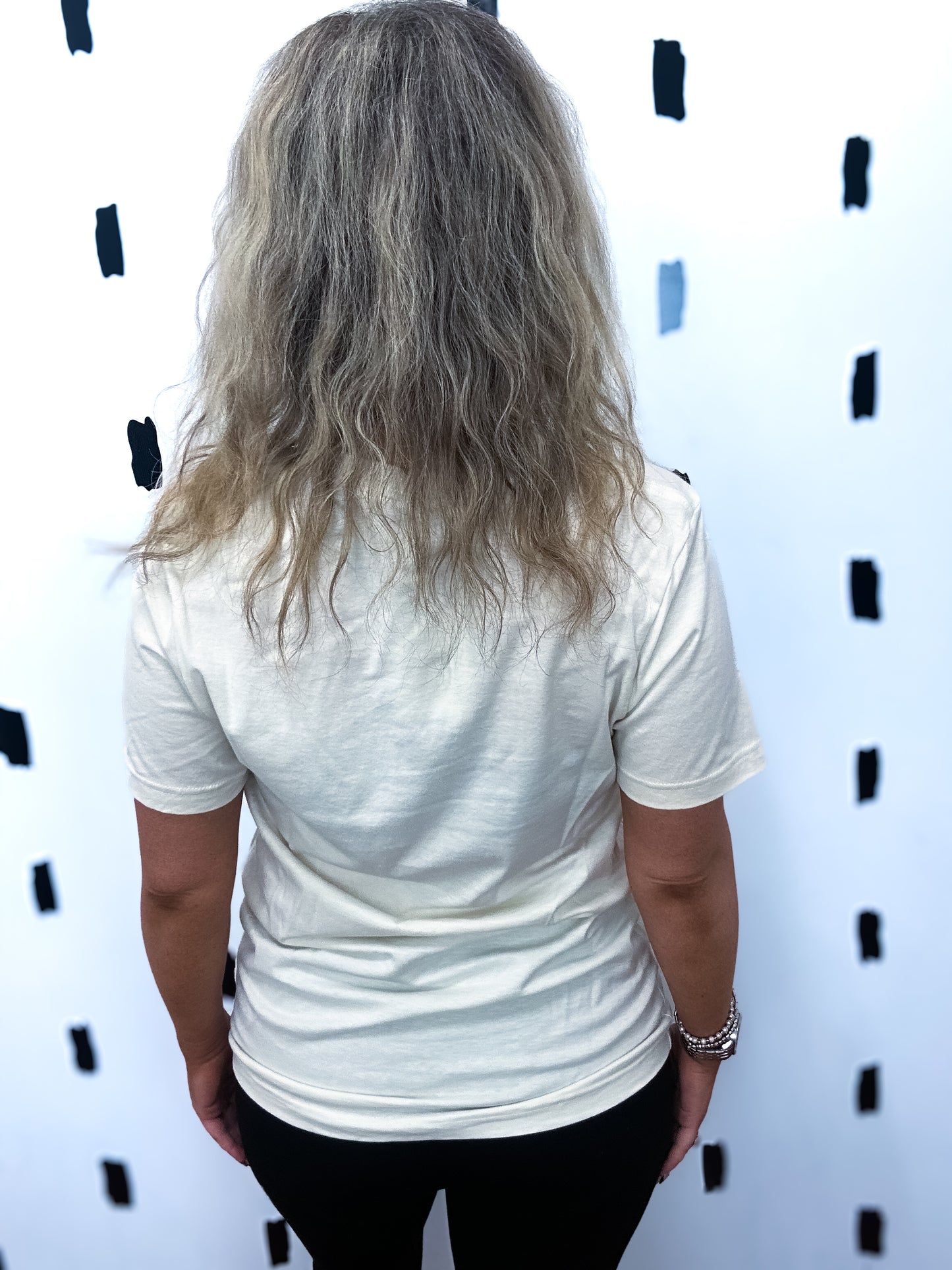 Cream We Rise Lift Others Graphic Tee