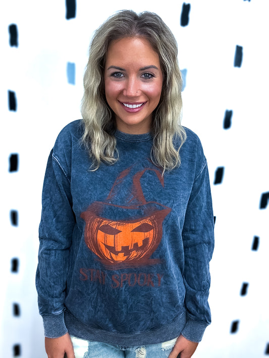 Stay Spooky Graphic Sweatshirt