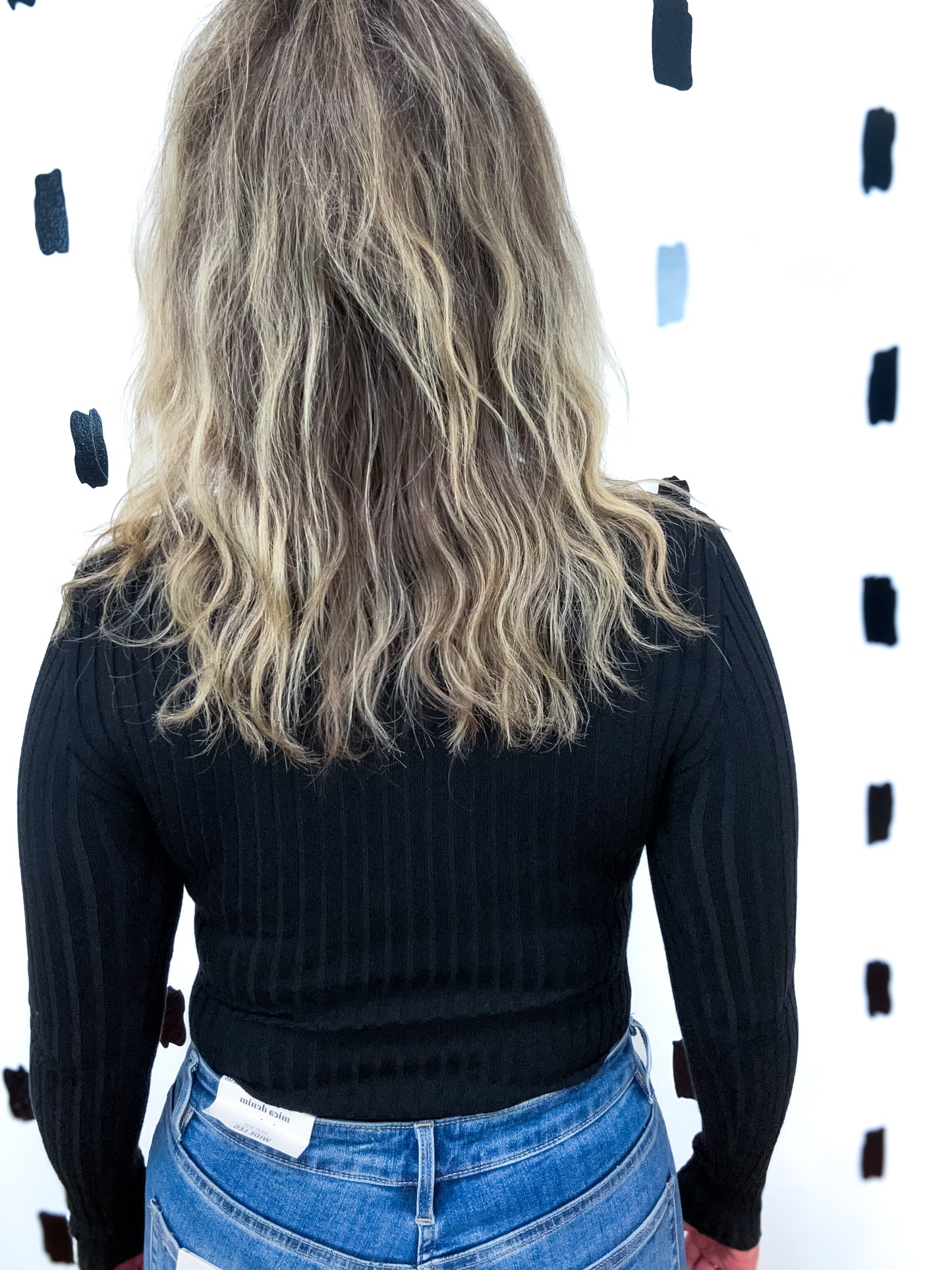 Long Sleeve Turtle Neck Sweater Bodysuit