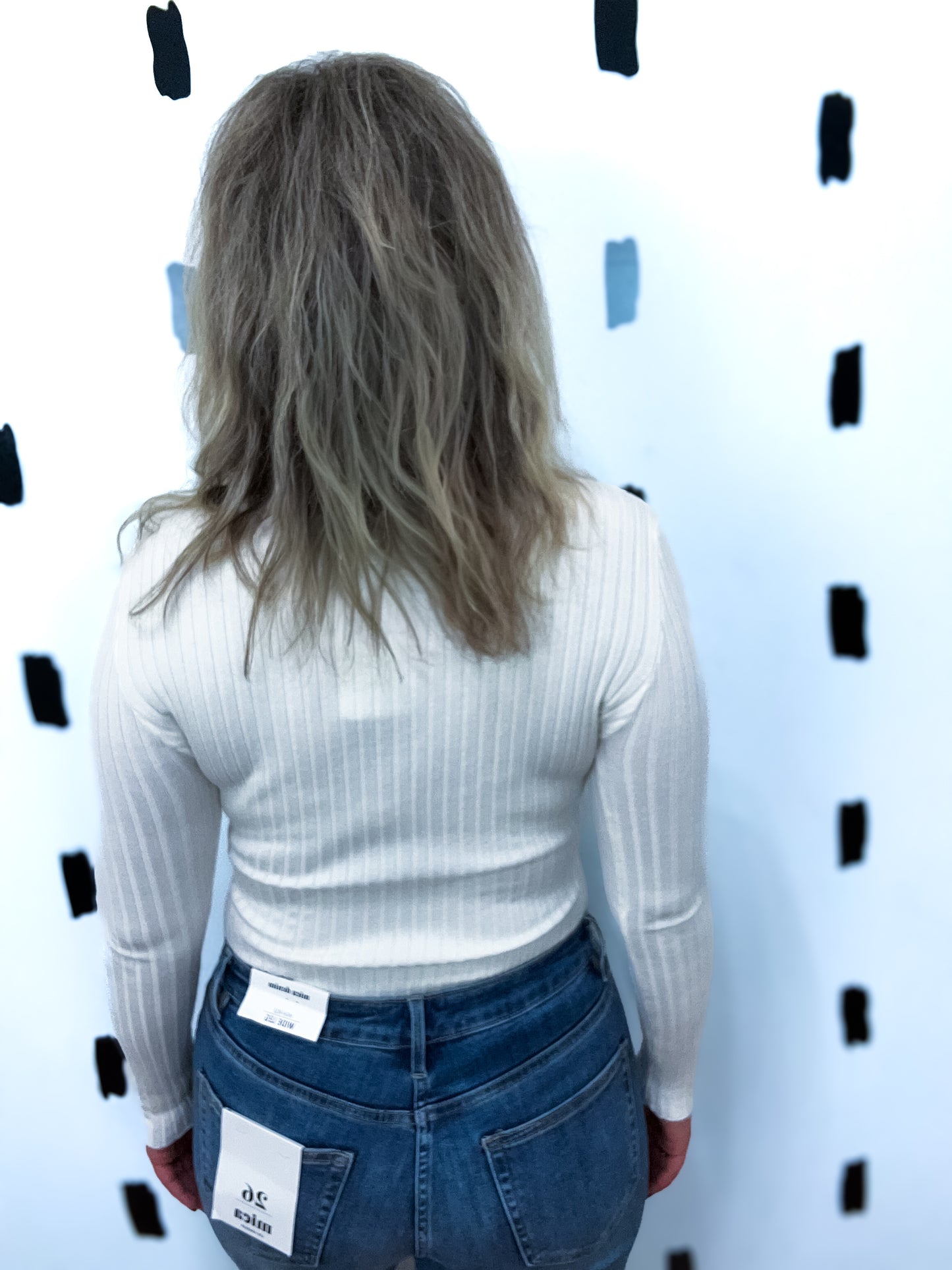 Long Sleeve Turtle Neck Sweater Bodysuit