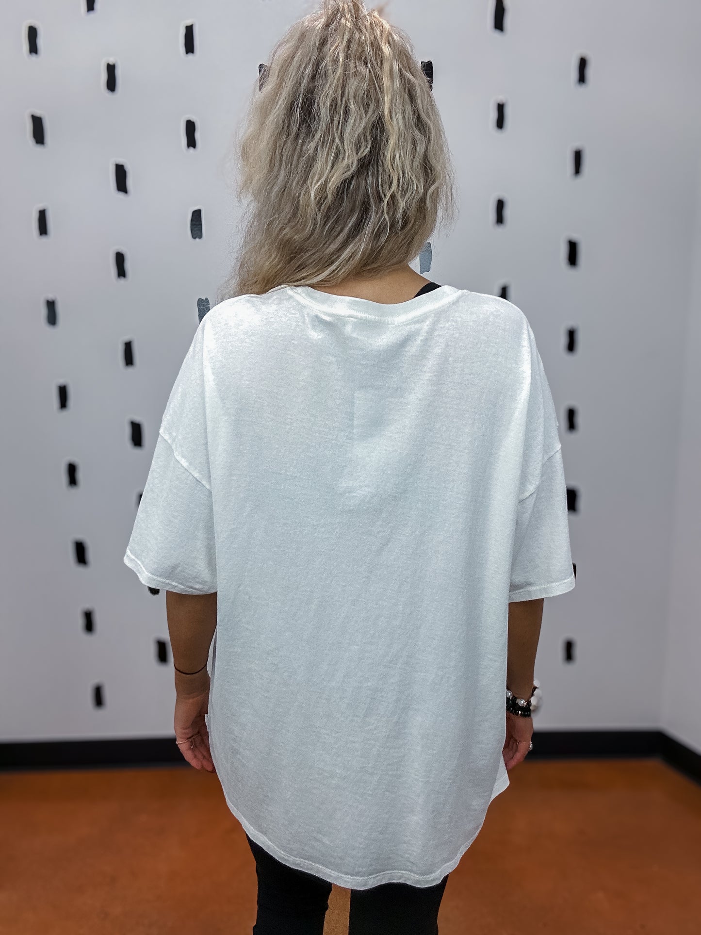 Oversized Short Sleeve Cotton Tee