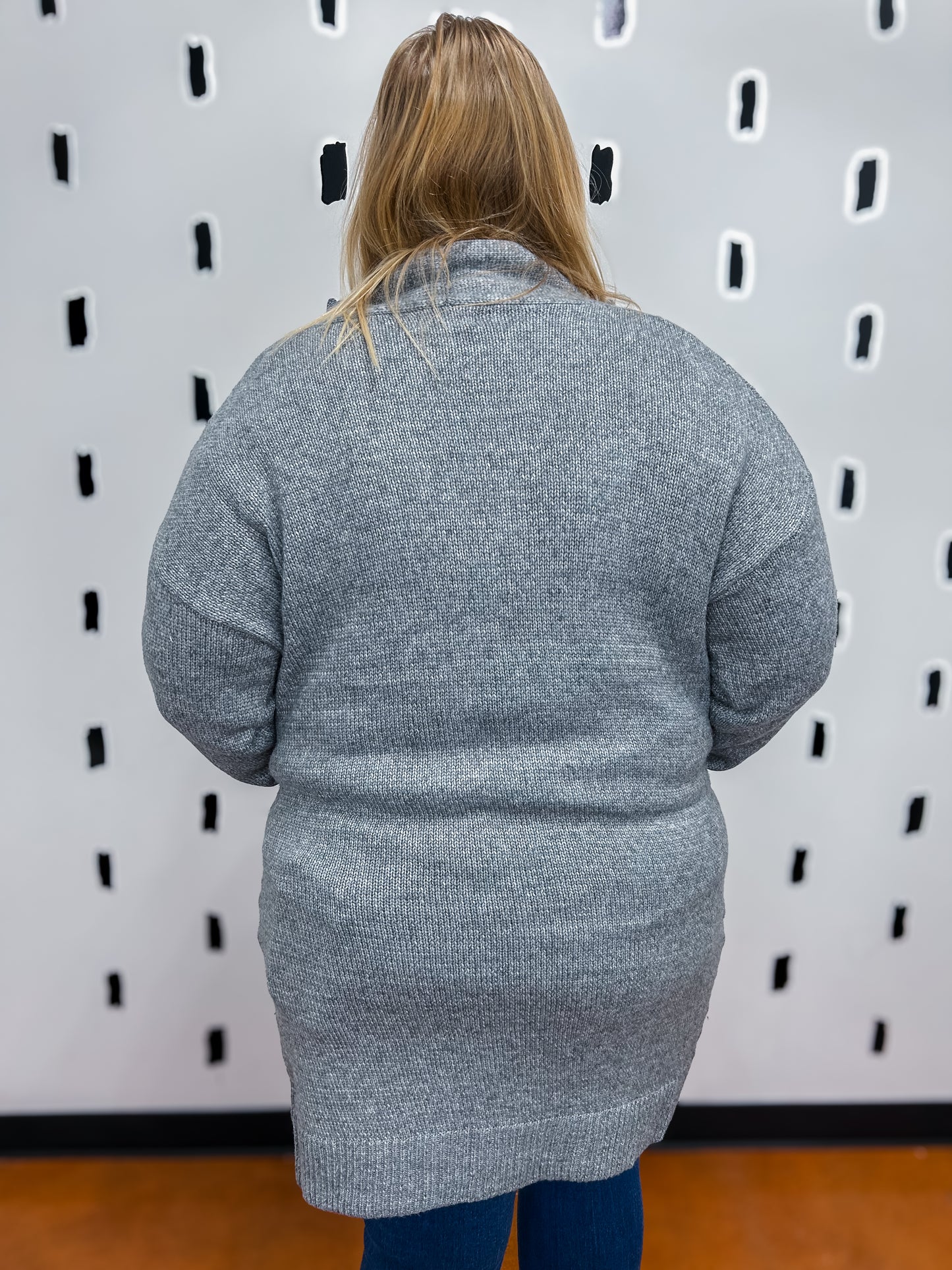 H.Grey Long Pocket Cardigan