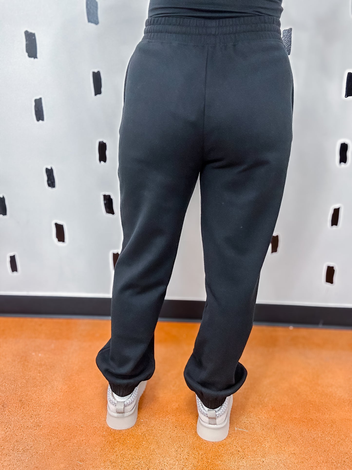 Black Jogger Sweatpants